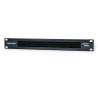 Brush Panel 1U CableSolution for Computer Cabinet and 19’’ Network Rack