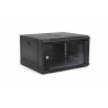 9U Wall Mounted Computer Cabinet 600x450mm – CableSolution with Large Lock