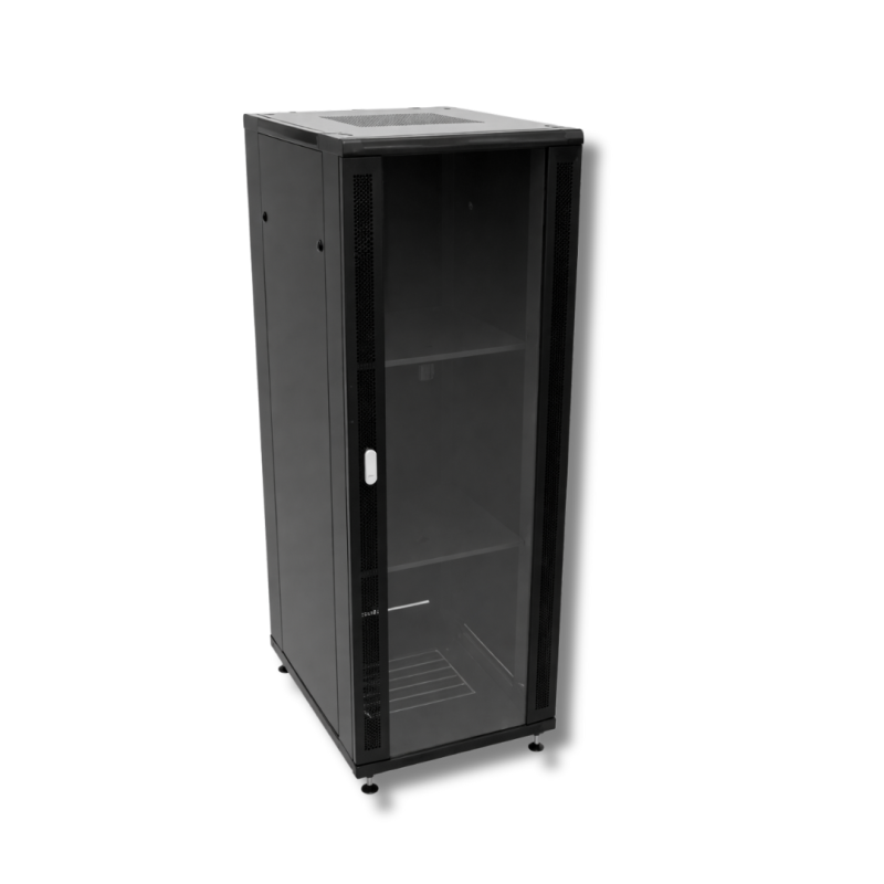 Armoire Informatique Cablesolution 600x800mm – Type Sol avec Grand Verrou | 6837